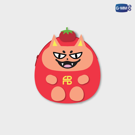 POPTK26-065 TOMAFOX EGGY FLUFFY COIN POUCH