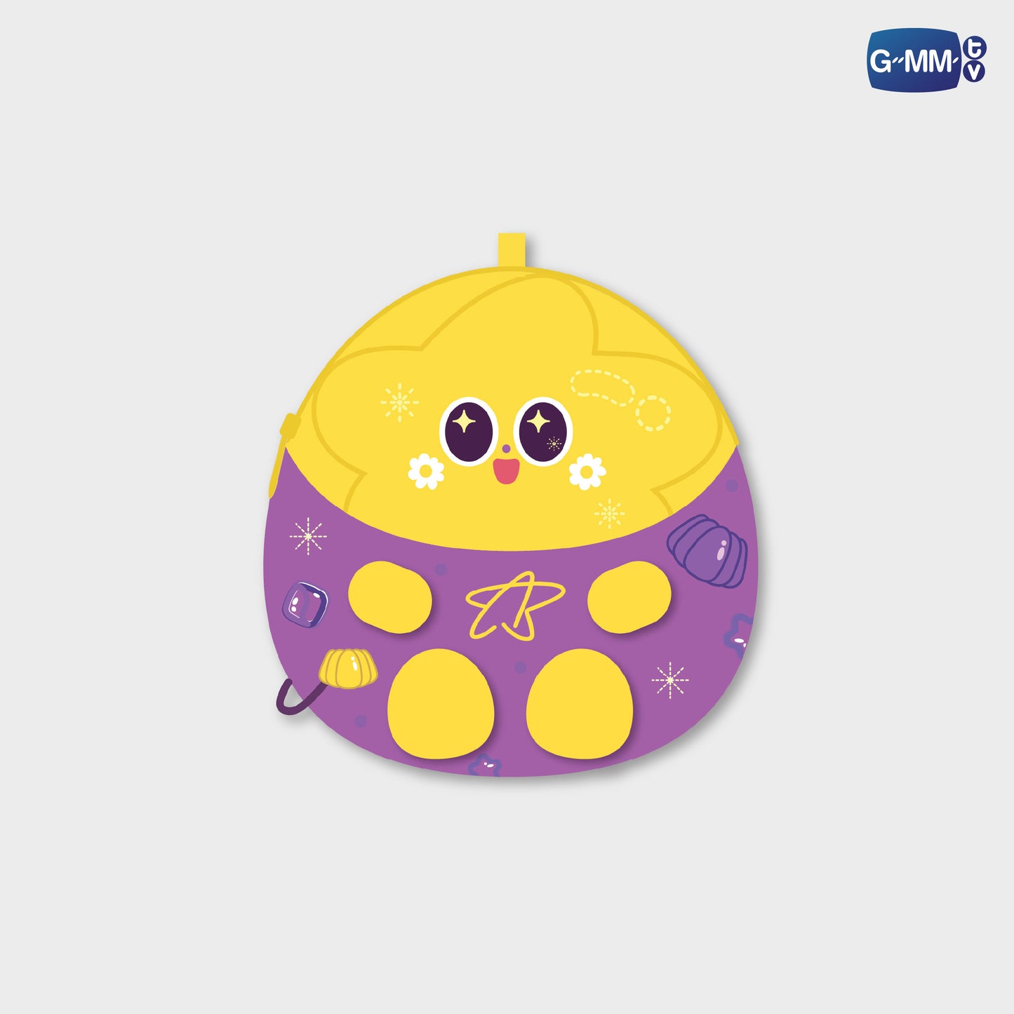 POPFK26-235 CERI EGGY FLUFFY COIN POUCH
