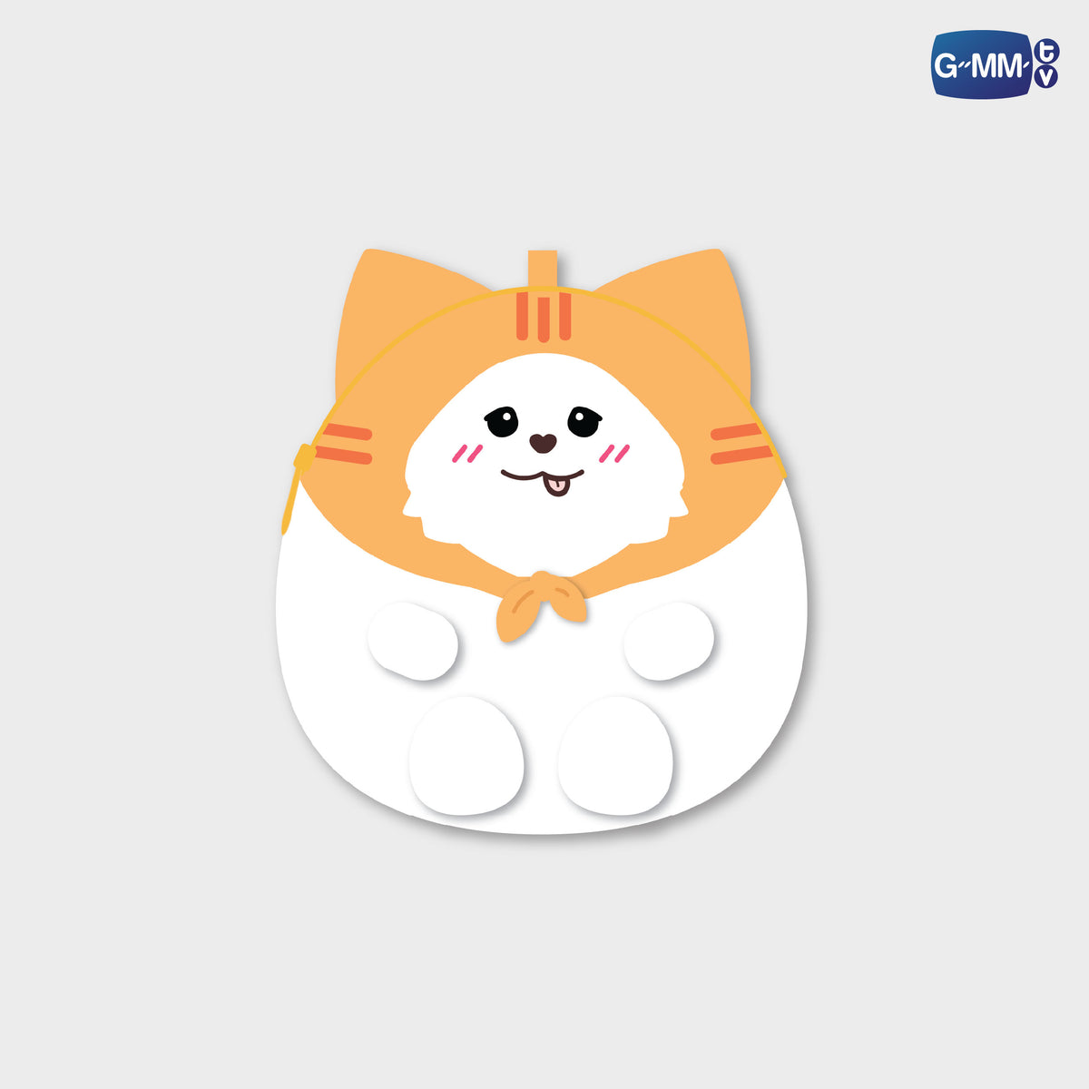 ON-0454 MUVMUV EGGY FLUFFY COIN POUCH