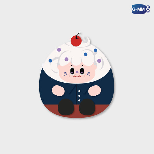 POPFK26-239 NILKNHAKE EGGY FLUFFY COIN POUCH