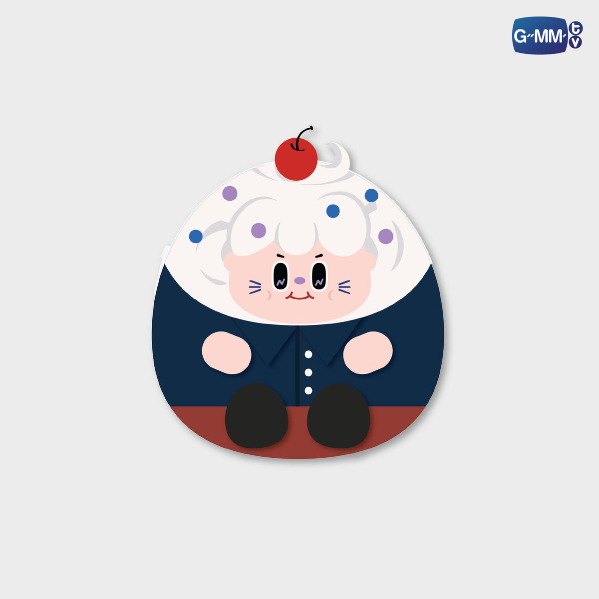 ON-0458 NILKNHAKE EGGY FLUFFY COIN POUCH