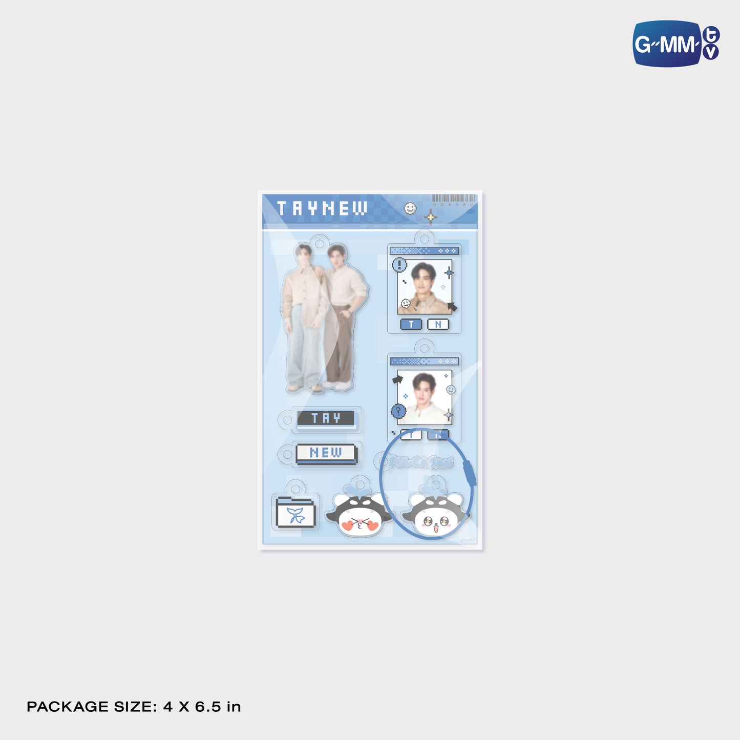 POPOS25-709 CUSTOMIZABLE ACRYLIC KEYCHAIN TAYNEW