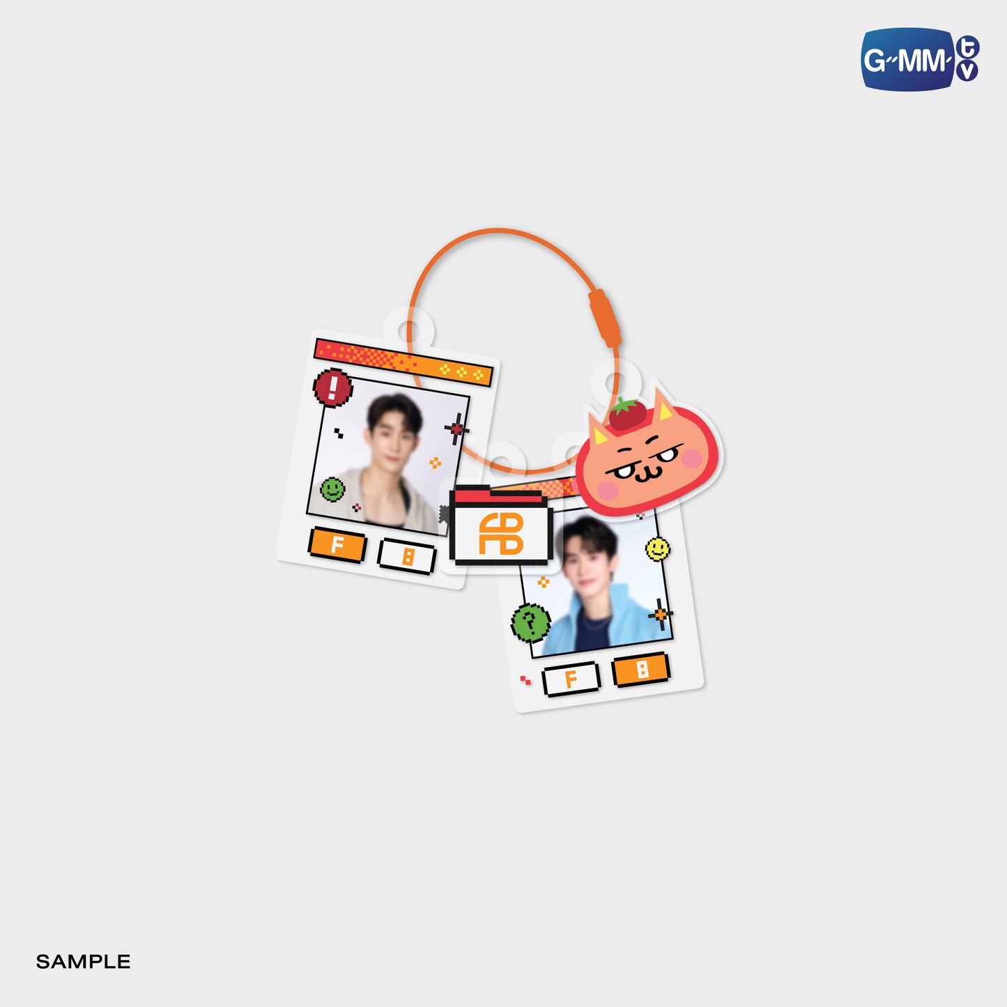 POPOS25-713 CUSTOMIZABLE ACRYLIC KEYCHAIN FORCEBOOK