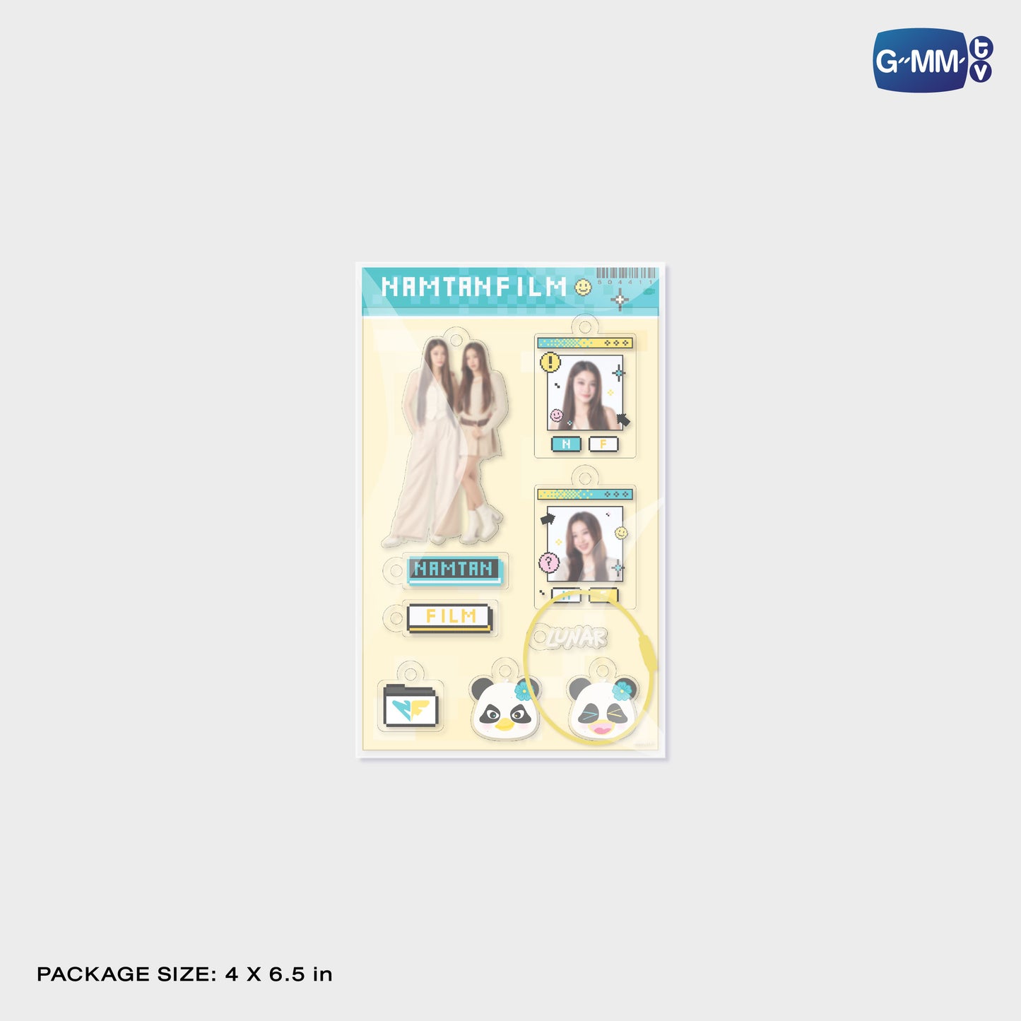 POPOS25-730 CUSTOMIZABLE ACRYLIC KEYCHAIN NAMTANFILM