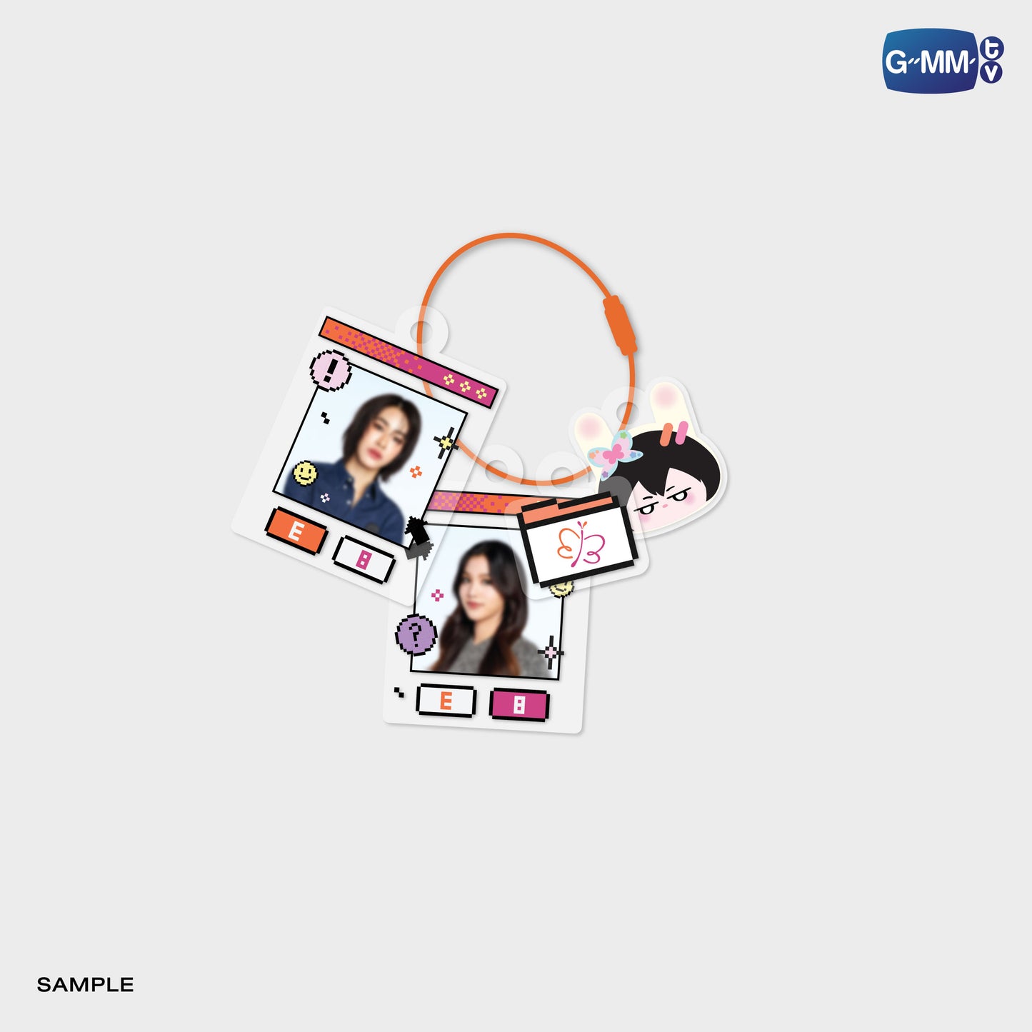 POPOS25-731 CUSTOMIZABLE ACRYLIC KEYCHAIN EMIBONNIE