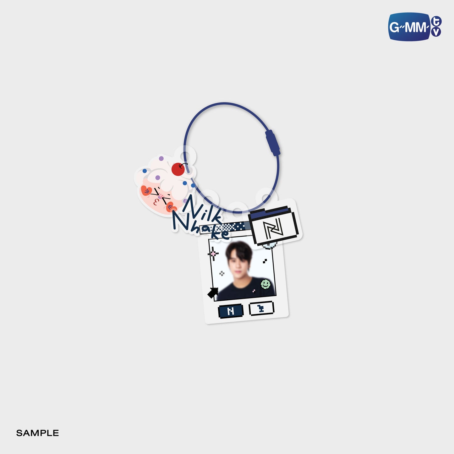 POPOS25-735 CUSTOMIZABLE ACRYLIC KEYCHAIN NANON