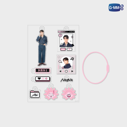 POPOS25-739 CUSTOMIZABLE ACRYLIC KEYCHAIN NANI