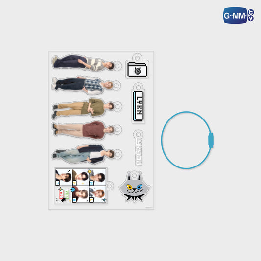 POPOS25-741 CUSTOMIZABLE ACRYLIC KEYCHAIN LYKN