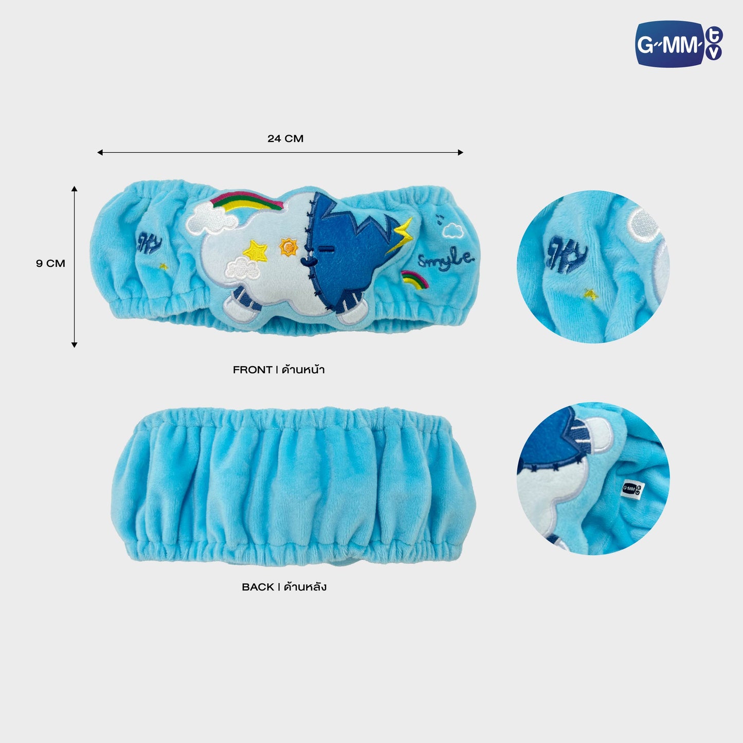 POPOS25-619 HAIR BAND SMYLE