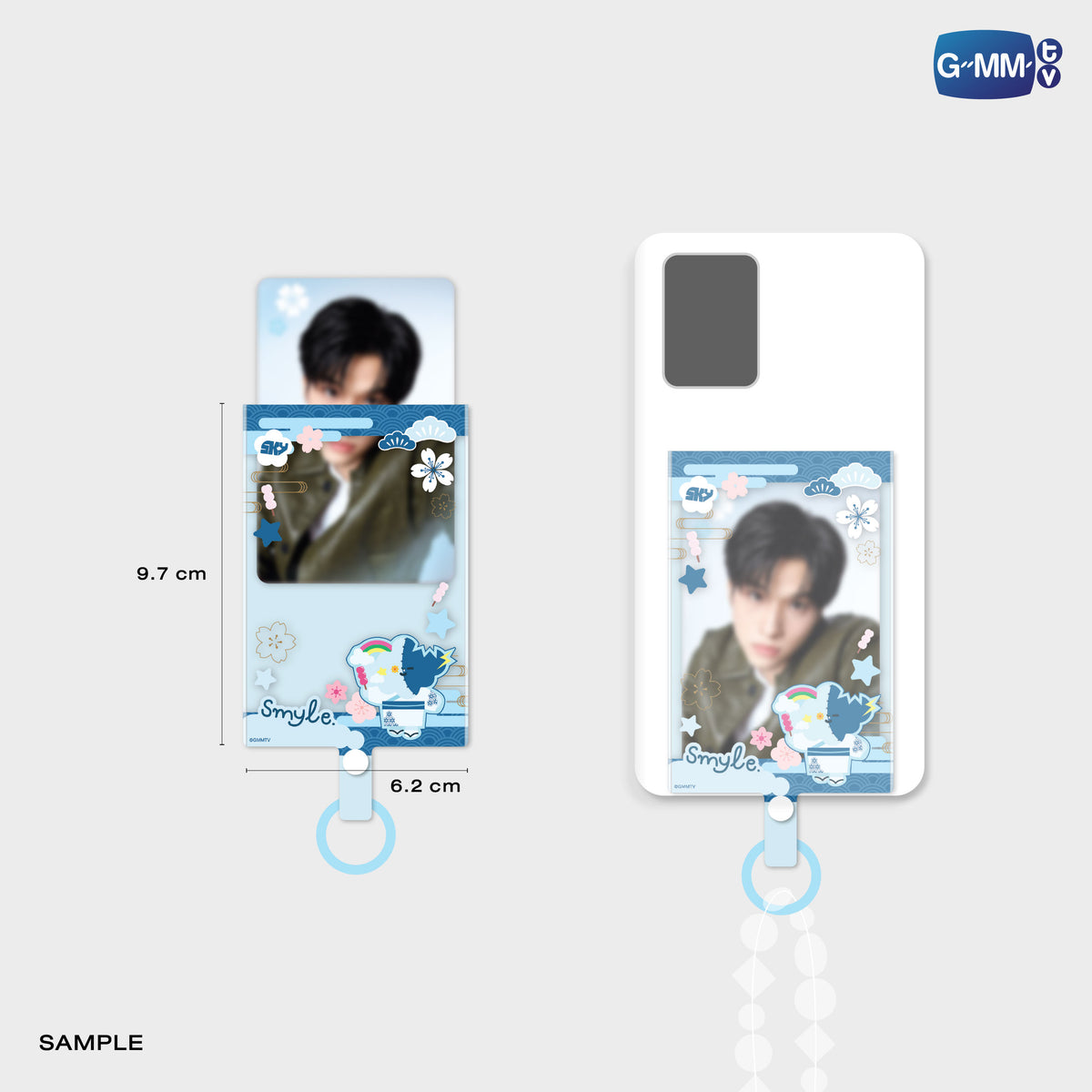 ON-0161 SMYLE PHONE FRAME CARD