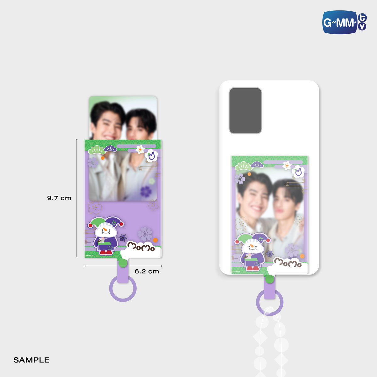 ON-0155 MOMO PHONE FRAME CARD