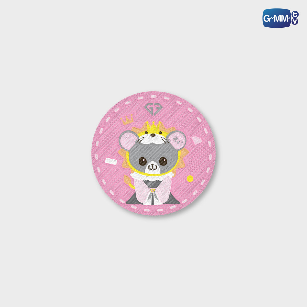 ON-0033 LOOK KHUNNOO WOVEN PIN